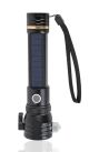 Rechargeable Solar LED Multi-Purpose Flashlight