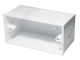 Recessed PVC 2x4 Plug Box White