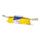 Extension Cord Yellow 14G 3 Core 49.2ft Volteck