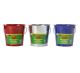 Citronella Wax Candle 17oz Bucket Assorted Colors