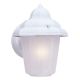 Wall Lantern Alum White Frosted Acrylic Lens