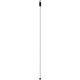 Pinto Grey Metal Broom/Mop Handle 47