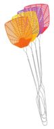 Plastic Fly Swatter Assorted Colors