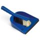 Plastic Hand Broom w/Dustpan Assorted Colors