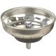 Proplus Sink Basket Strainer w/Peg Post S/Steel