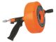 Truper Drum Auger/Drain Cleaner 25ft Plastic Core