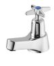 SANDRINGHAM 21  X HANDLE PILLAR TAPS B9875AA