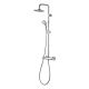 Ceratherm 100 Dual Shower Set Chorme