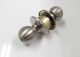 SATIN CHROME COMMERCIAL KNOB PRIVACY LOCKS