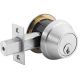 SATIN CHROME COMMERCIAL DEADBOLT LOCKS