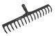 GARDEN RAKE HEAD 16T