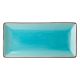 Aqua Rectangular Plate 11.5x5.5