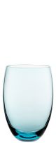 Turquoise O Tumbler Glass 14oz