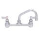 Faucet W/Backsplash Mt 8x12x1/