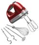 KitchenAid Hand Mixer 9 Speed Candy Apple Red