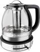 KitcheinAid Electric Glass Kettle 1.5L w/Stainless