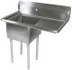 Compart Sink 18x18x12 Right Drainboard