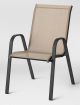 Garden Stacking Chair Beige