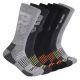 Timberland PRO Big Logo Crew Sock Assorted 6pk