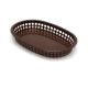 Fast Food Basket Brown 10 1/2x7x1 1/2