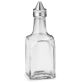 Oil & Vinegar Dispenser 6oz, square, clear, glass