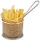 Mini Fry Basket Round S/S