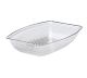 Cambro Ribbed Bowl Rect 9x12 Clear