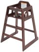 Mahogany Stacking High Chair