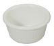 Ramekin 3oz White Fluted