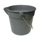 Utility Pail 10qt Gray Pl