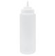 Squeeze Bottle 32oz Clear 63mm Wide Mouth