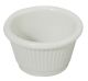 Ramekin 1 1/2oz Fluted White