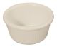 Ramekin 3oz Fluted Bone