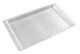 Acrylic Textured Silver Display Tray Rectangular