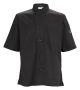 Chef Shirt Small Ventilated Black Tapered