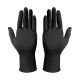 Disposable Nitrile Foodservice Gloves Large Black