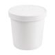 White Soup Container 26oz w/Lid