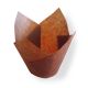 Brown Tulip Muffin Mold