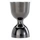 Mercer Straight Rim Jigger 1oz & 2oz Black Plated