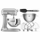 Mixer 5qt Metallic Chrome Baker's Bundle