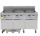 Frymaster 3 Compartment 100lb Fryer Natural Gas