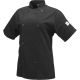 Mercer XS Short Sleeve Chef Jacket Blk Women