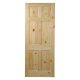 Knotty Pine Door 6-Panel 36i x 80i - 35mm