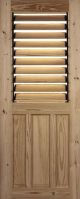 Pine Jalousie Door 36i x 80i