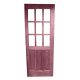 Purpleheart Door Half French 36i x 80i 44mm Width