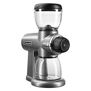 KitchenAid Burr Coffee Grinder - Contour Silver